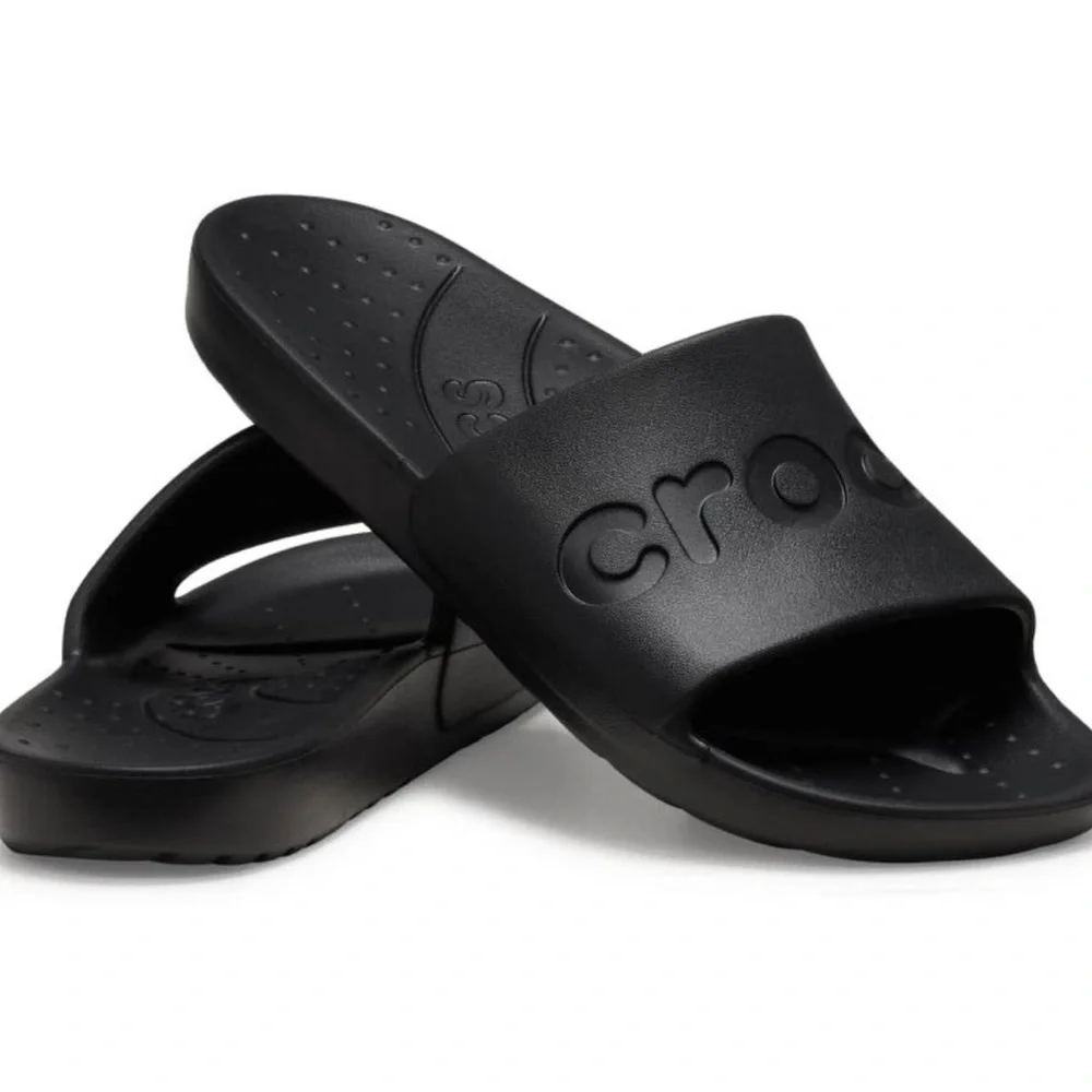 Crocs Adult Slide Sandals,
Black, W9/M7 new - Picture 2 of 4